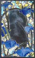 Iris Mosaic Mirror