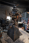 Richard Hunt: Scholar’s Rock or Stone of Hope or Love of Bronze
