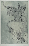 Unica Zürn Etchings