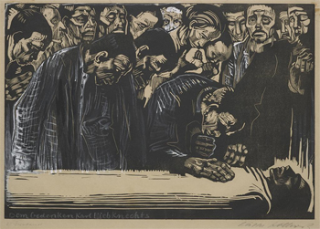 Memorial Sheet of Karl Liebknecht, 1919–20