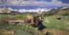 pring in the Alps, 1897 By Giovanni Segantini