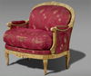 Silk & Swan Feathers: A Luxurious 18th-Century Armchair