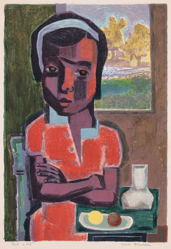 Girl in Red, 1952