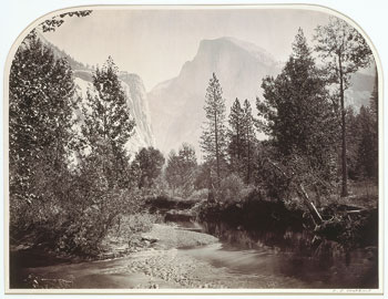 Taysayac Half Dome, 4967 Ft., Yosemite, 1861.