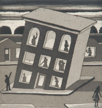Study for Standing While All Around are Sinking, 1998