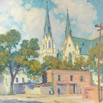 Church Towers, circa 1925-1926