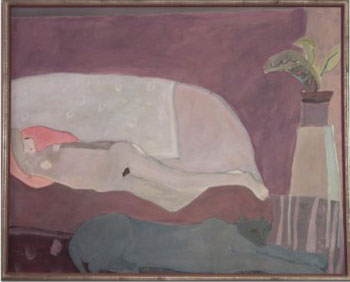 Nude with Panther, 1973