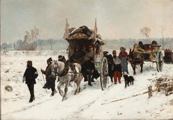Convoy of Wounded (Franco-Prussian War 1870), 1870/71