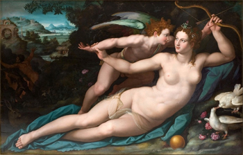 Venus and Amor, 1570s