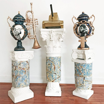 “Stunting” Garniture Set, 2020