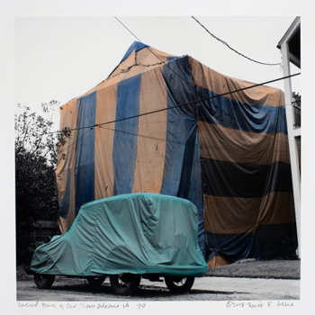 Covered House & Car, New Orleans, LA, 2018