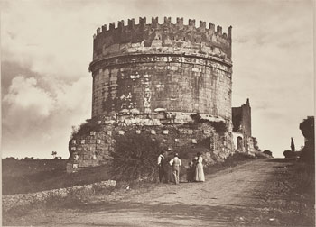 Appian Way, Tomb of Cecilia Metella, Italy, late 19th century