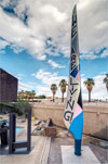 Jeffrey Gibson: ALIVE! installation for the inaugural presentation of Desert X