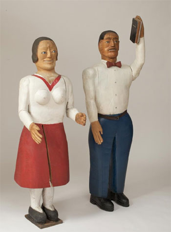 Preacher and His Wife, Date unknown