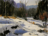 A Winter Plein Air Invitational Exhibition at Fechin House ~The Signature and Master Signature Members of Plein Air Painters of New Mexico