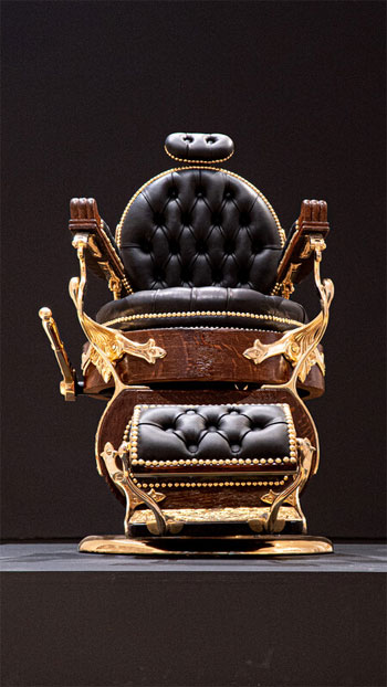 Barber Chair, 2021, (detail)