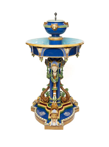 Monogrammed Fountain